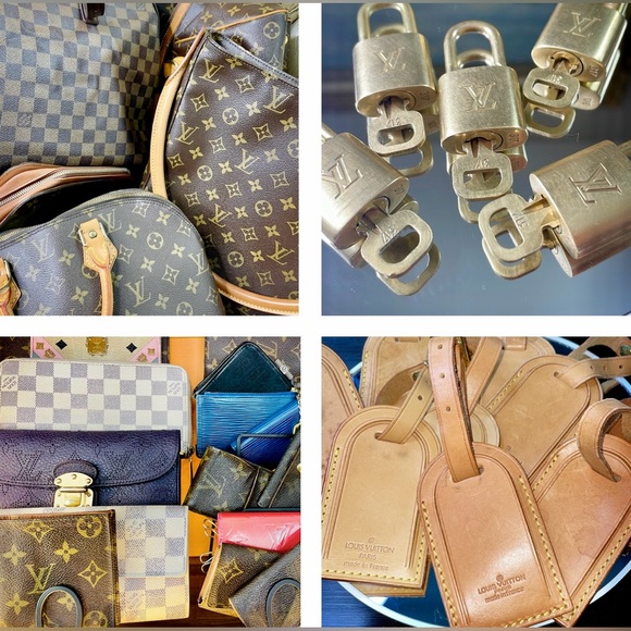 AUTHENTIC Louis Vuitton Lock & Key 🔐 For Luggage or Diary, Bag or Keychain - Picture 5 of 7